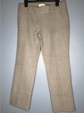 LOFT petite Marisa Pants in Light Gray
